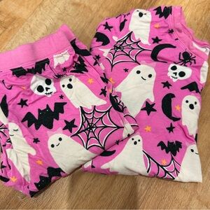Little Sleepies Pink Halloween Kids Pajama Set